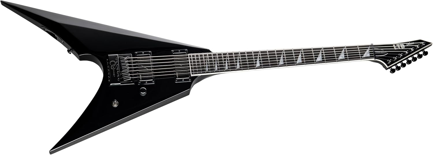 ESP LTD Arrow 1007 Evertune Electric Guitar Baritone, Black