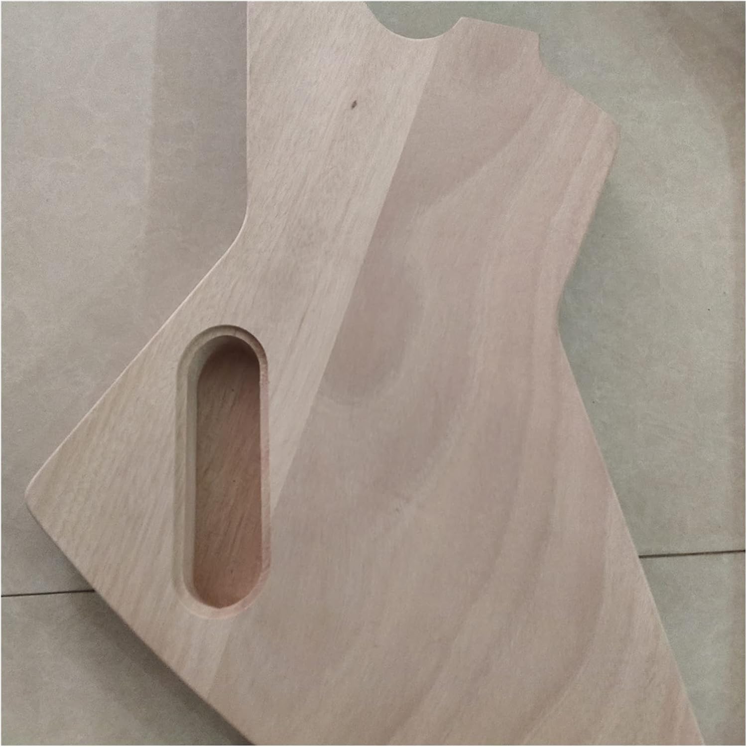 Unfinished Guitar Kit Unfinished Electric Guitar Kit Mahogany Neck and Body Handmade ​Guitar Body