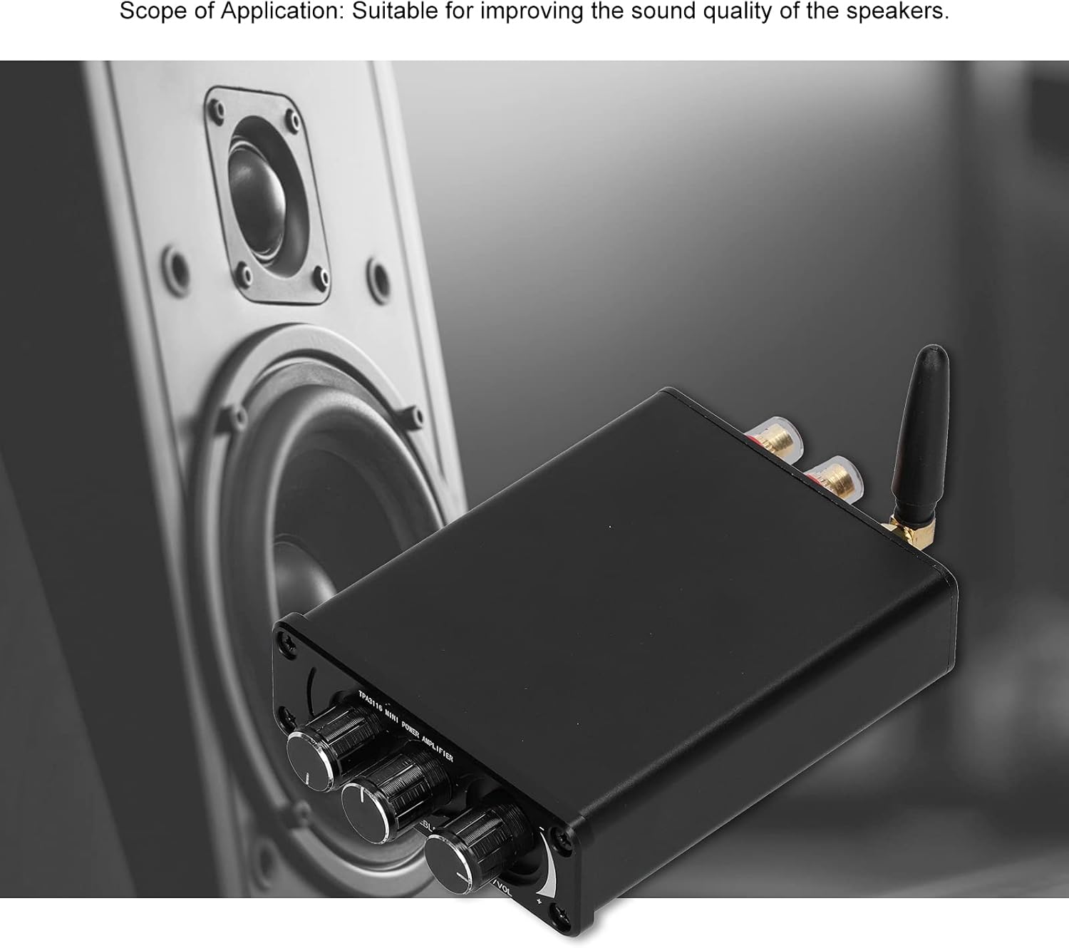 Amplifier Board, Stereo Amplifier Module Audio Amp Board Power Amplifier PCB, Sound Board Audio Module for Home Speaker Stereo Sound System and Stereophonic HD Audio Setup