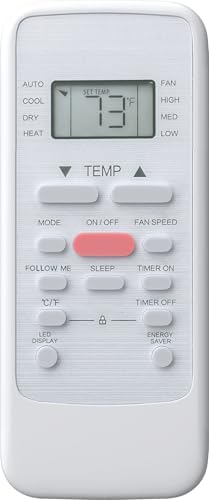 DRWHC232XNA1 23,200 BTU 230V Window Air Conditioner with 16000 BTU Supplemental Heating and Remote Control - White