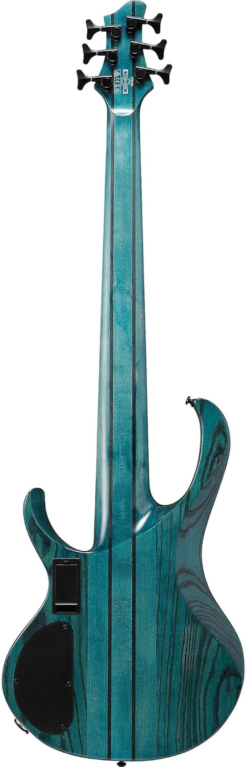 Ibanez BTB946 Standard 6-String Bass Guitar, Rosewood Fingerboard, Cosmic Blue