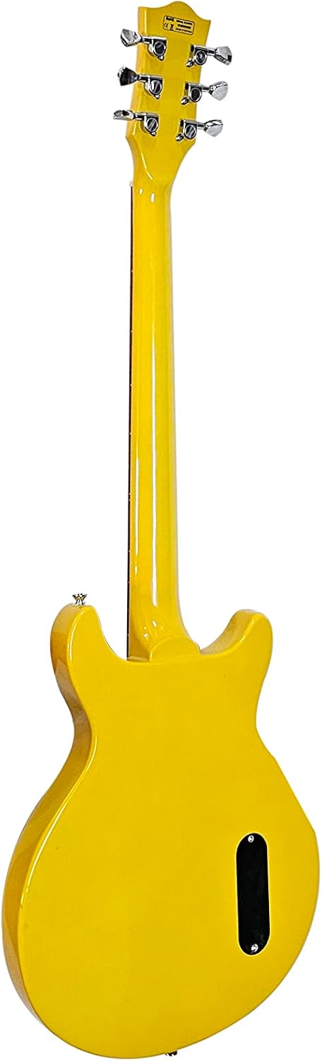 IYV 6 String ILJR-200 LH, Solid Basswood Body Electric Guitar, TV Yellow, left hand