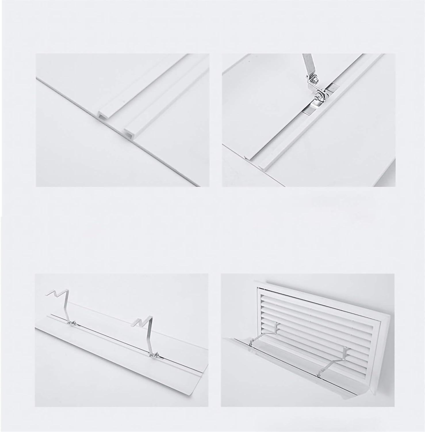 Air conditioner windshield Side Air Conditioner Windshield to Avoid Direct Cold Wind, Air Outlet Wind Deflector, Wind Direction Deflector, Suitable for Home/office