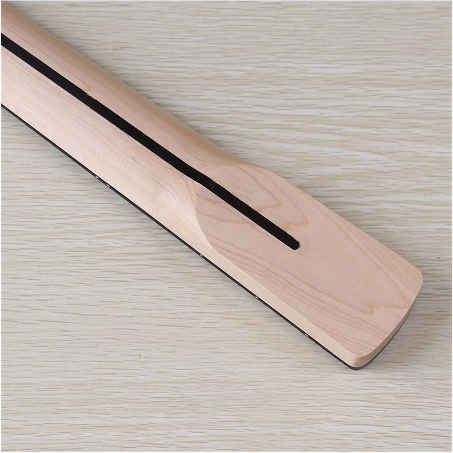 TSTS Electric Guitar Neck 4 String Guitar Neck Maple 20 Frets with Middle Line Left & Right Hand Guitar ​Neck Replacement (Color : Left Hand)