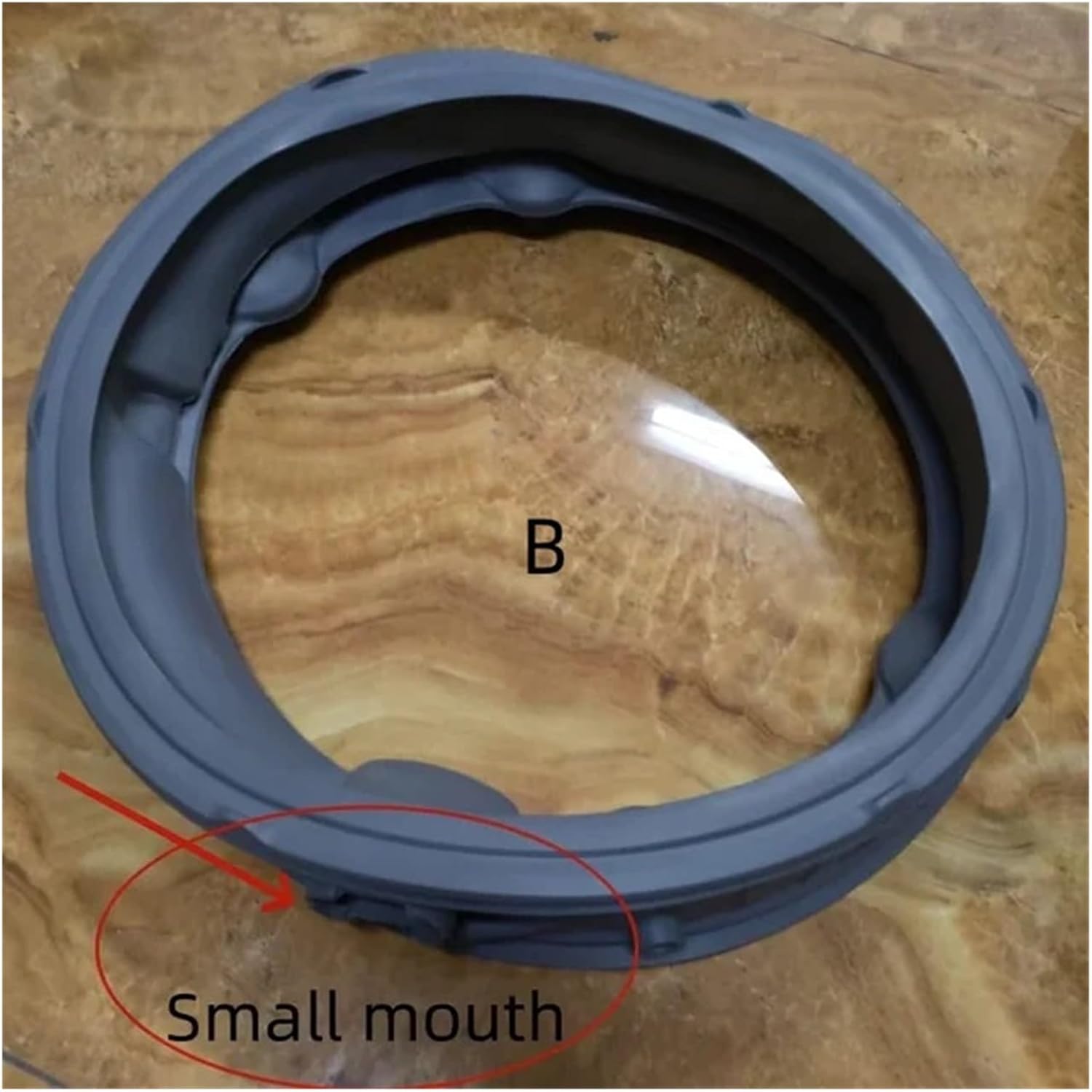 For Drum Washing Machine Door Seal MDS66651601 MDS666516(B)