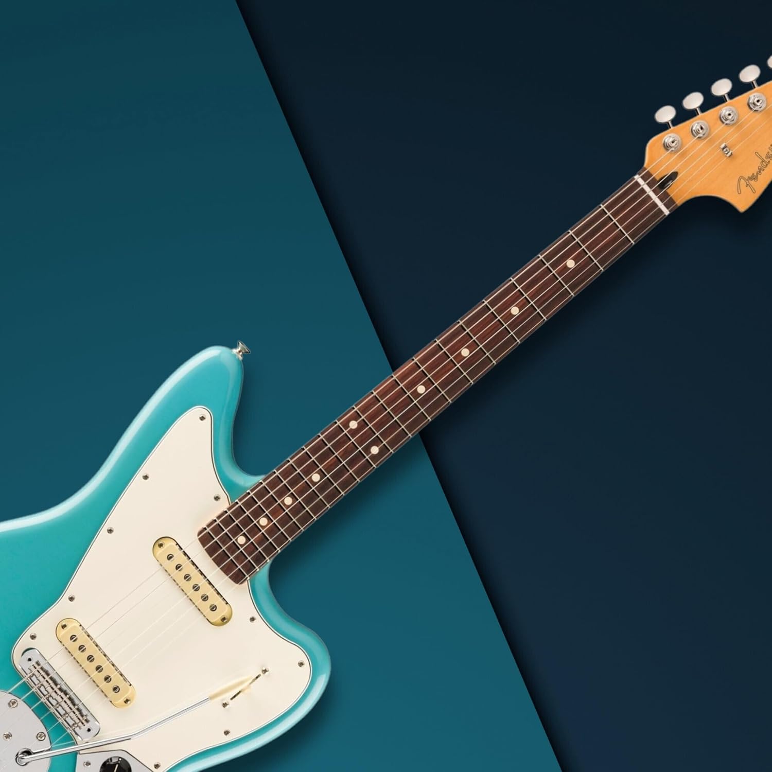 Fender Player II Jaguar Electric Guitar - Aquatone Blue