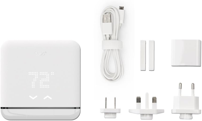 Tado Smart Air Conditioner and Heater Controller, Wi-Fi, Compatible with iOS and Android, Works with Alexa