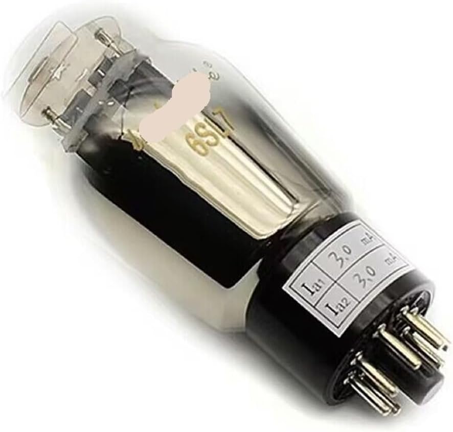 6SL7 Vacuum Tube Replaces 6SL7 6N9P ECC33 Tube for Precise Matching of Audio Amplifier parameters(2 pcs)