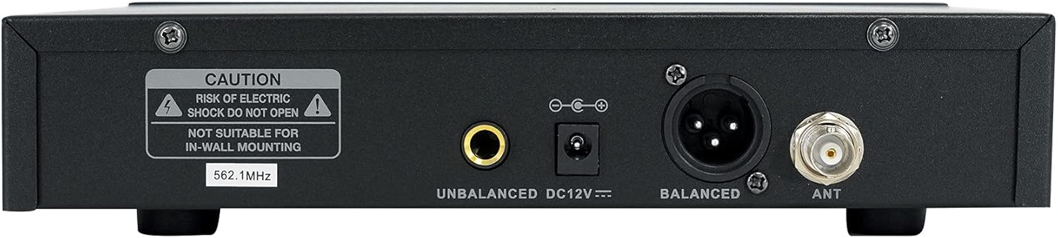 Rockville RPG10BT V2 Bundle: 10 in 600W Peak/150W RMS Powered Bluetooth DJ/PA Speaker with RVES05 Tripod Stand and RWM61U UHF Wireless Headset & Guitar Microphone System, Class AB Amplifier, 3-Items