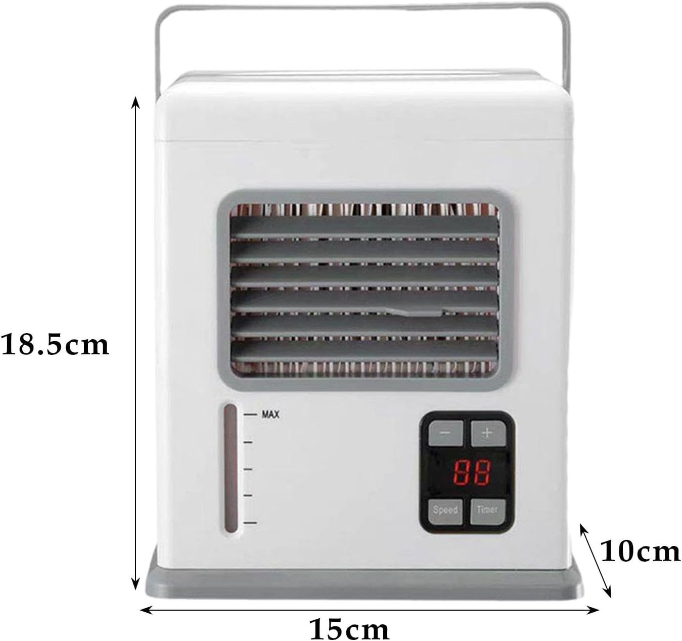 Portable Air Conditioner Air Cooling Fan Evaporative Air Cooler Fan Personal Quiet USB Water Cooling Fan for Bedroom Desk Car