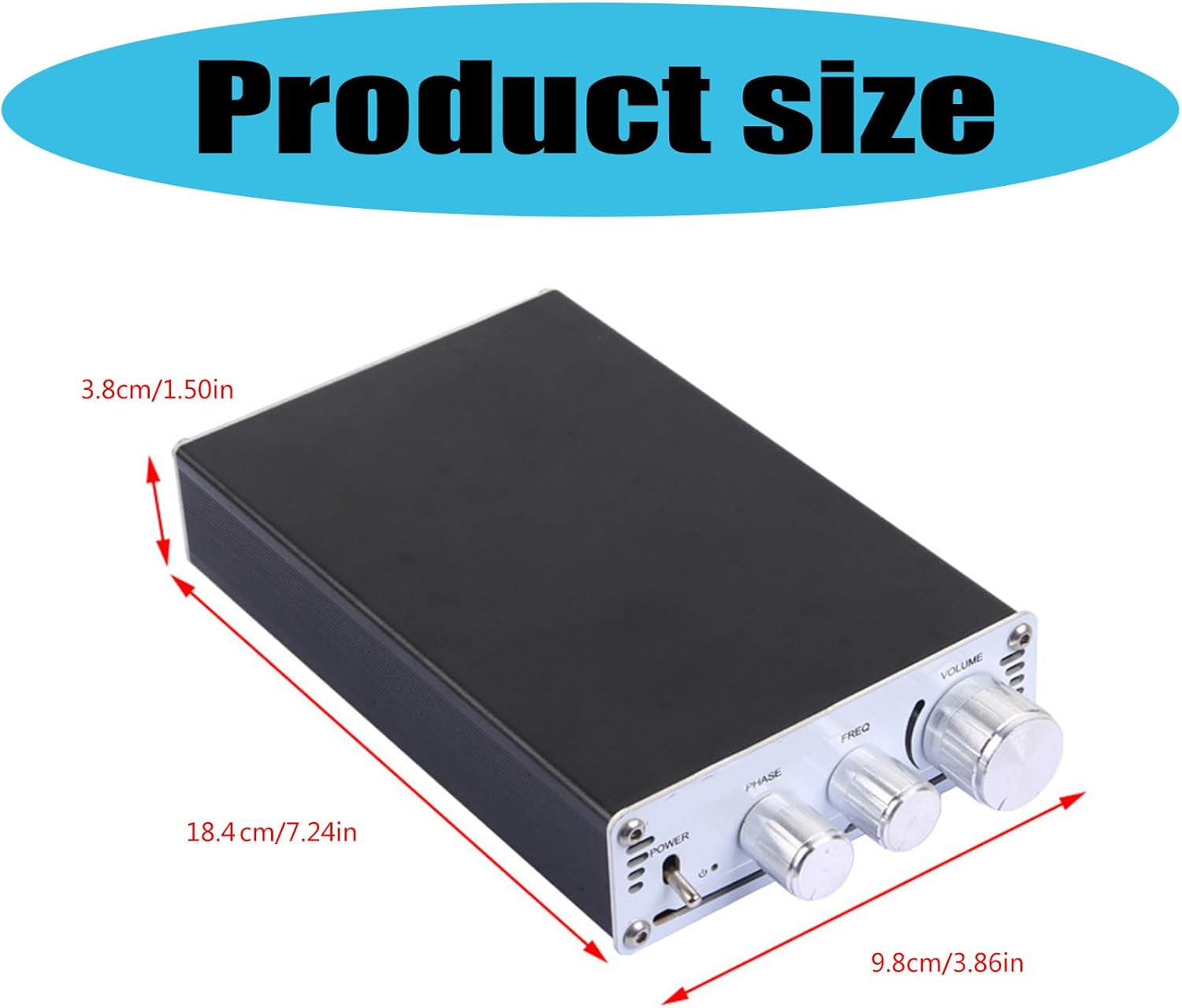 TPA3255 315W Digital Amplifier Module for Subwoofer Systems 40~120Hz Adjustable Frequency & High Fidelitys Sound