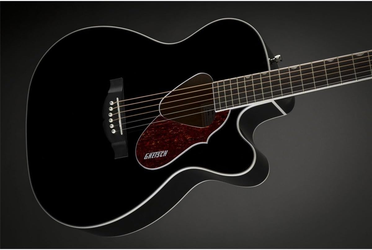 Gretsch G5013CE Rancher Jr. Cutaway Acoustic-Electric Guitar - Black