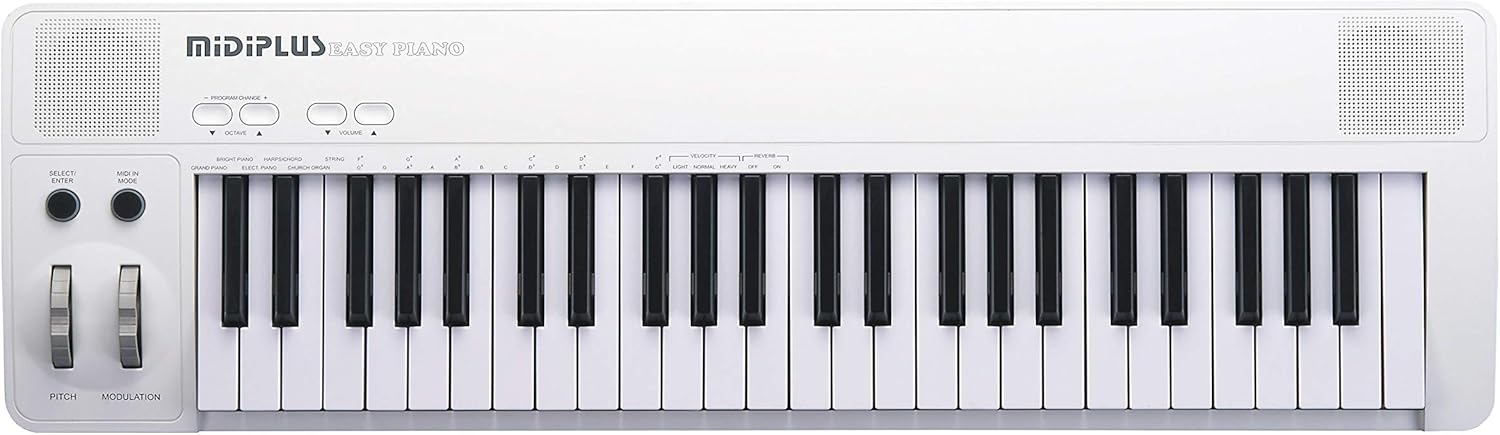 midiplus Easy Piano 49 keys USB MIDI keyboard with sound