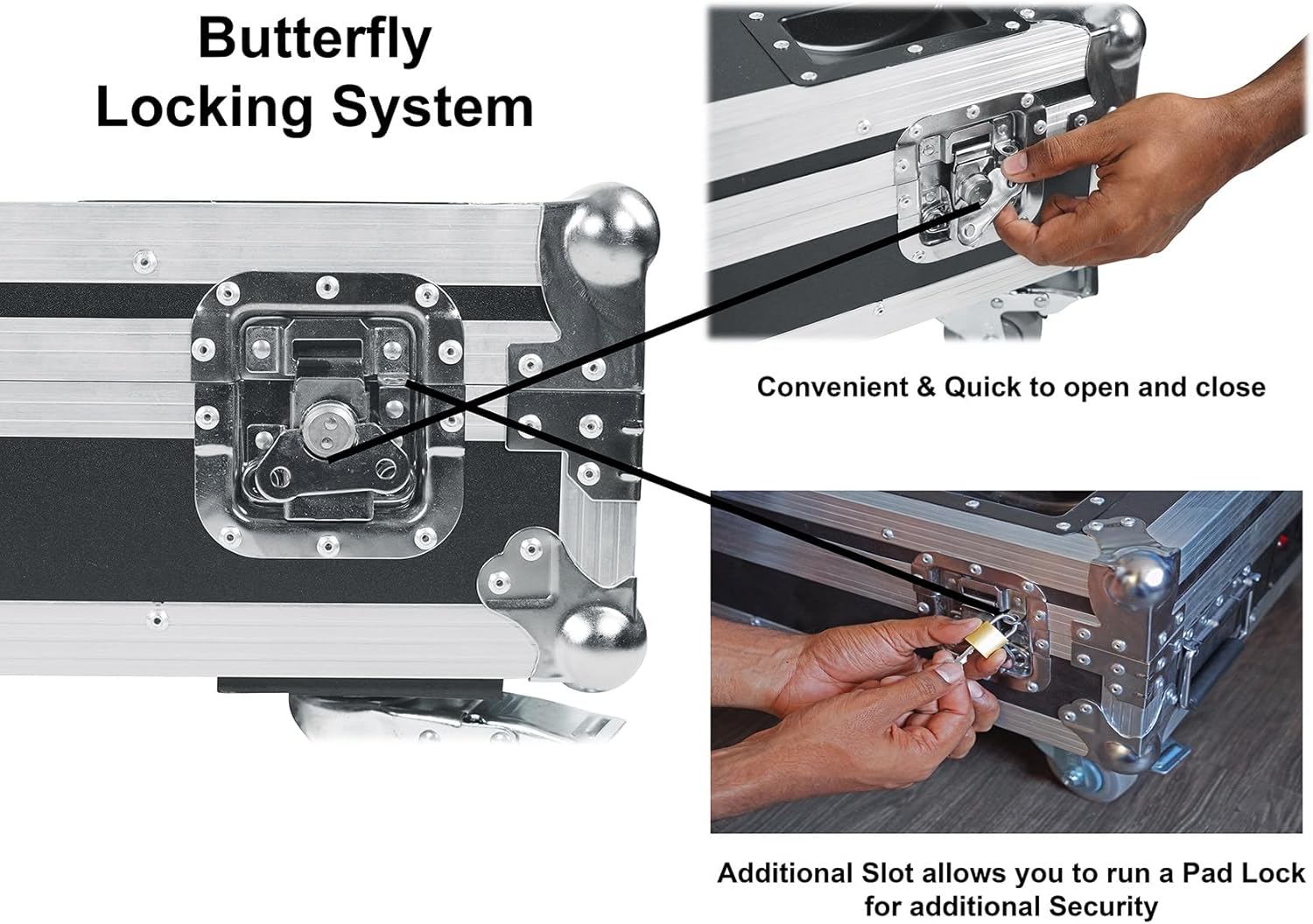 Rockville Pixel Hybrid Pack Bundle: 6 Battery Bar Wash/Strobe Light Strips w/Charging Case, ROCKFORCE W4 384-Channel Wireless DMX Lighting Controller w/MIDI, 2-Items