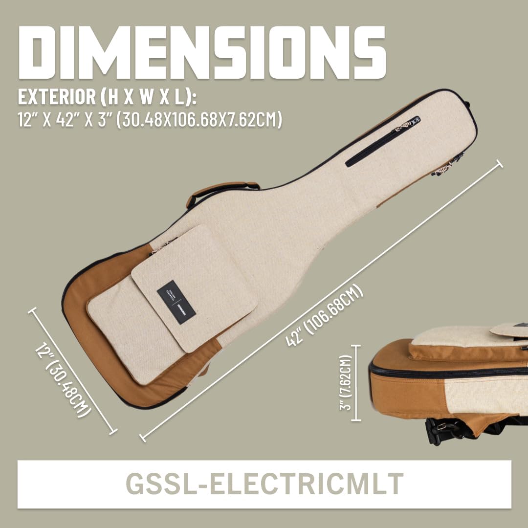 Gator Someone Somewhere Lux Series Electric Guitar Gig Bag - Gray