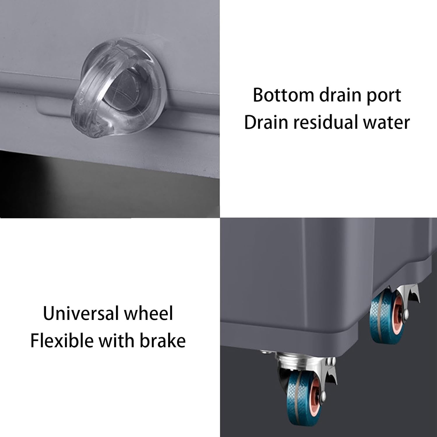 Evaporative Air Cooler, Fast Cooling Fan with Water Tank and Timer, 3 Speeds Portable Air Conditioners for Room Office Factory(47 * 37 * 107cm)