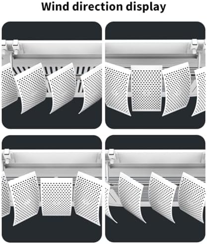 Air conditioning deflector 1PCS Ceiling Air Conditioner Deflector Vent Deflector for Home Office, Air Conditioning Baffle Central Air Conditioner'S Register Grille