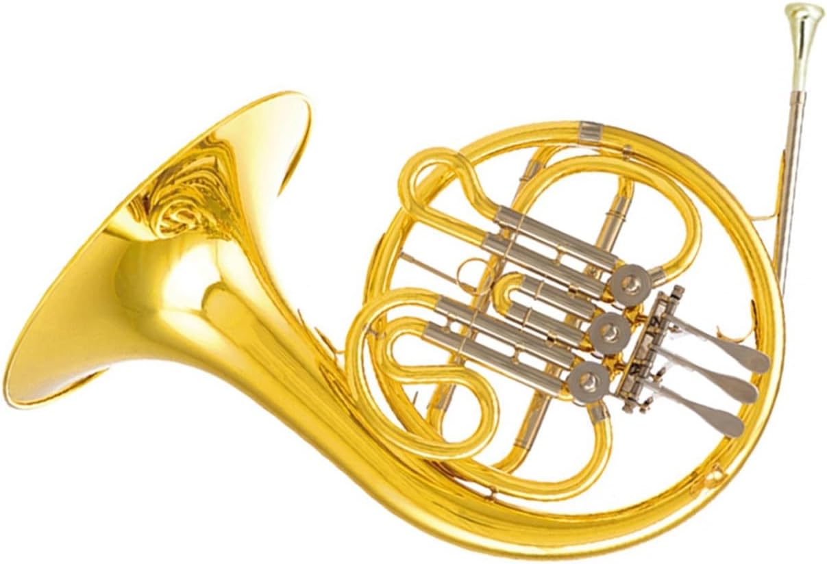 4 Key French Horn Small Single Row French Horn Suitable For Beginners To Practice