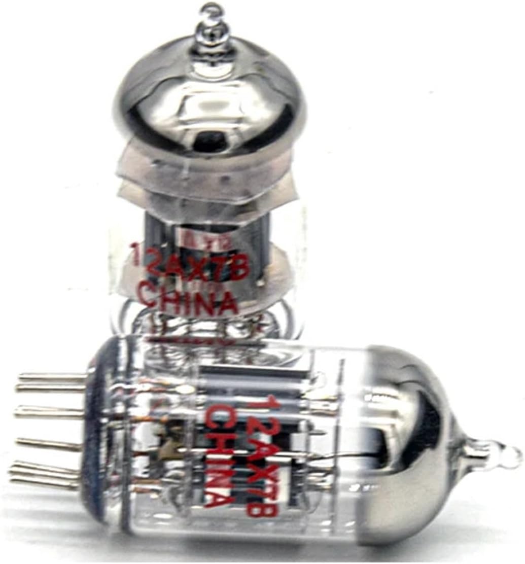 12AX7B 12AU7 Tube Replaces ECC83/ECC82/6N4 for Tube preamplifier HiFi preamplifier DIY Amplifier Audio(1 Pcs,12AU7)