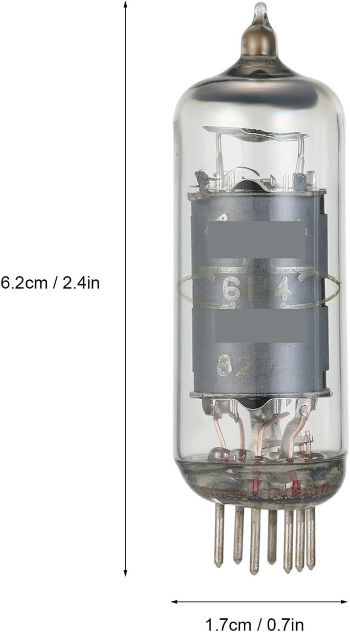 2-Pack 6K4 Tube Vacuum Tube Replacement 6AK5/6AK5W/6Zh1P/6J1/6J1P/EF95 Amplifier DIY Preamplifier Vacuum Tube