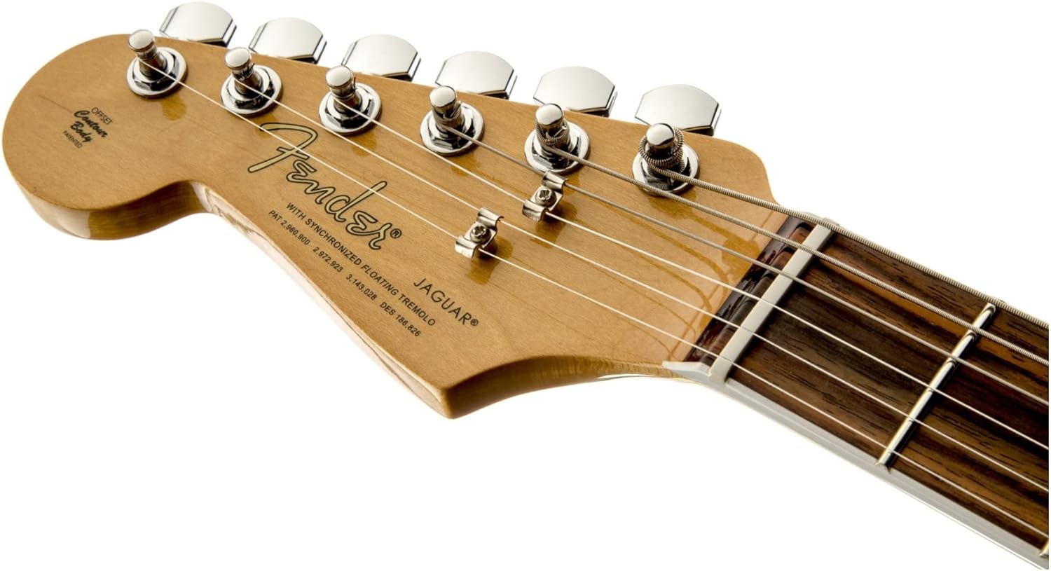 Fender Kurt Cobain Jaguar LH NOS 3 Tone Sunburst Solid-Body Electric Guitar (0143021700)