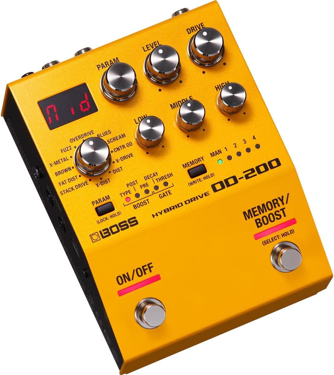 BOSS OD-200 Hybrid Drive Guitar Pedal (OD-200)