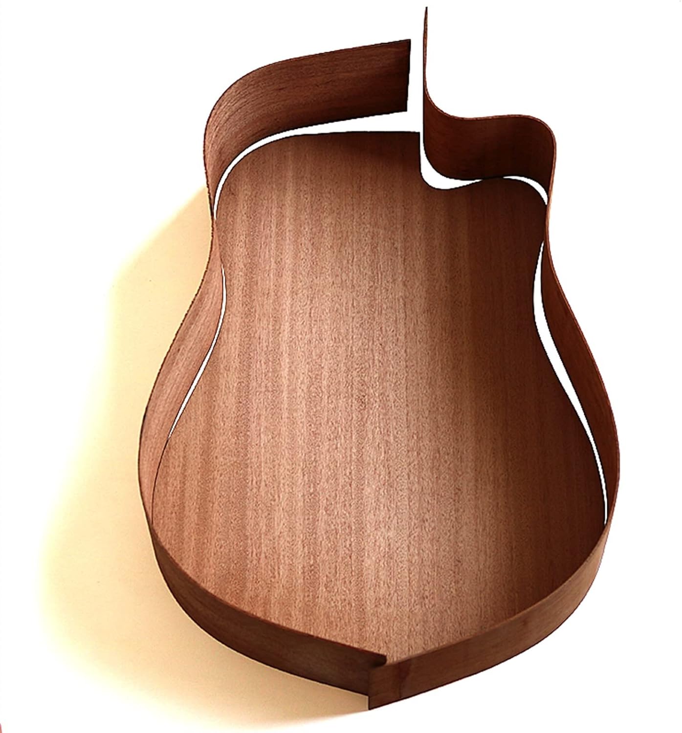 Peach Core Back Side Spruce Surface Full Single Folk Guitar Full Set of Materials Combination Guitar Making Materials DIY Guitar Kit