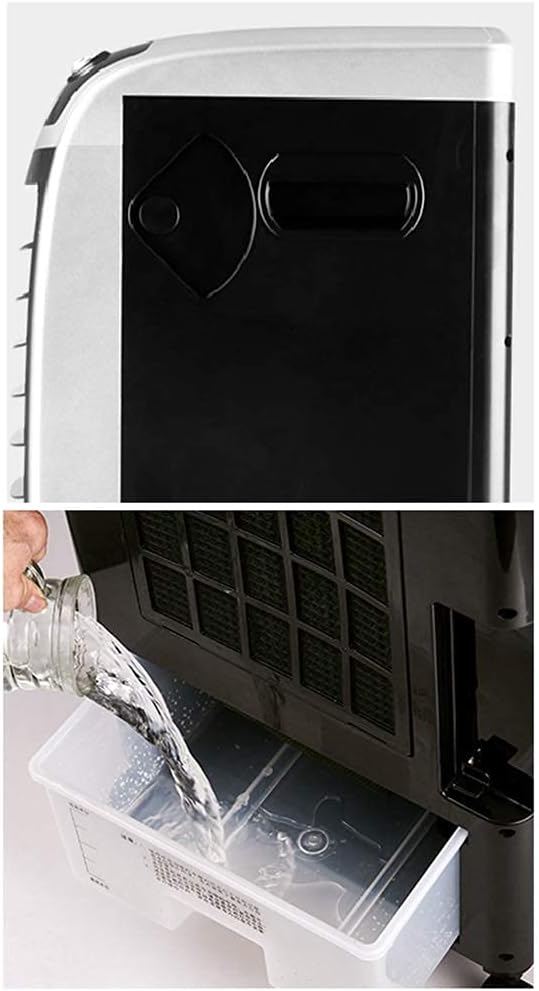 Air Cooler for Home Office Air coolers Evaporative Coolers, Portable Air Conditioner Evaporative With Remote Control Small Misting Humidifier Fan And Bladeless Noiseless Fan