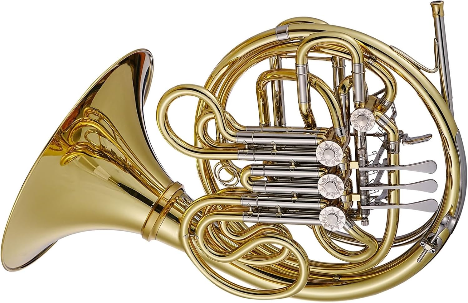 4 Key French Horn French Horn Brass Instrument Four Key Material Single Row Split B Flat Performance