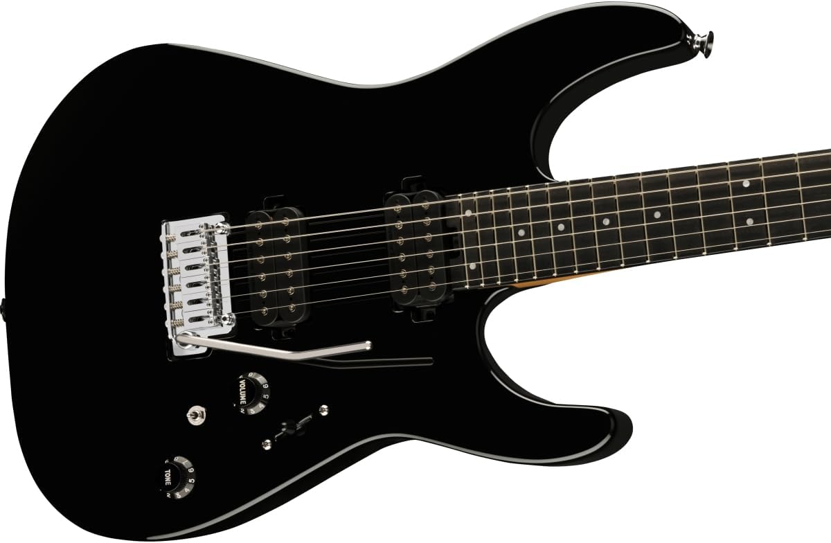 Charvel Pro-Mod DK24 HH 2PT EB Electric Guitar - Gloss Black