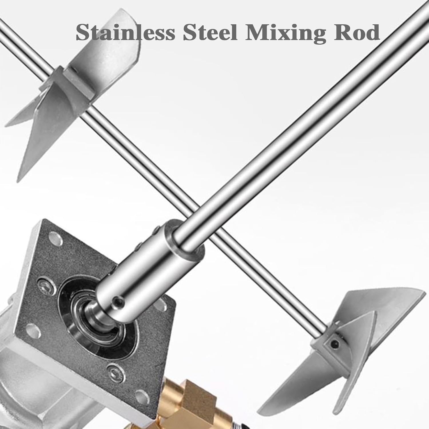 5 Gallon Air Agitators, Pneumatic Paint Mixer Machine, Paint Stirring Machine with Stand, for Putty, Ink Coating Uniform Mixing and Stirring