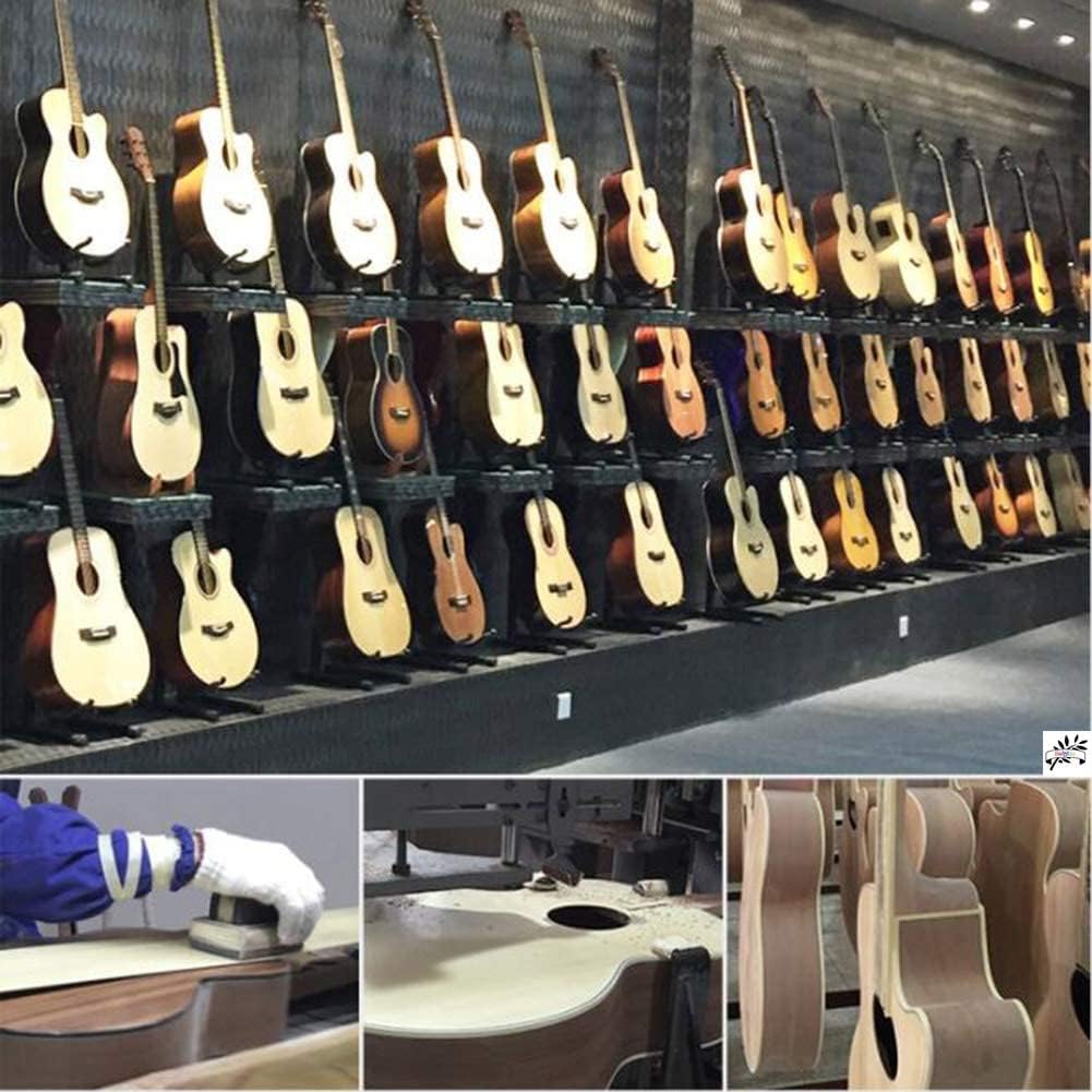 Full Size Guitar Acoustic Guitar Hand Polished Beginner Adult Travel Guitar Outdoor Music Rock Crisp Sound Matte Musical Beginner Acoustic Guitar Starter Package Student G (Beige Long)