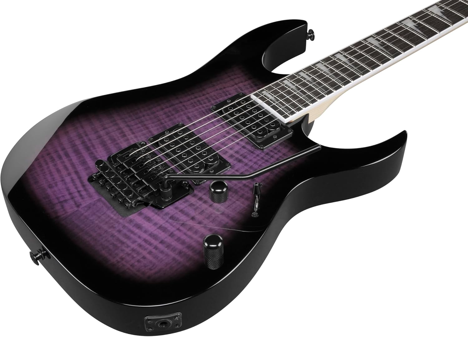 Ibanez Gio RG320FAT Electric Guitar - Transparent Violet Sunburst