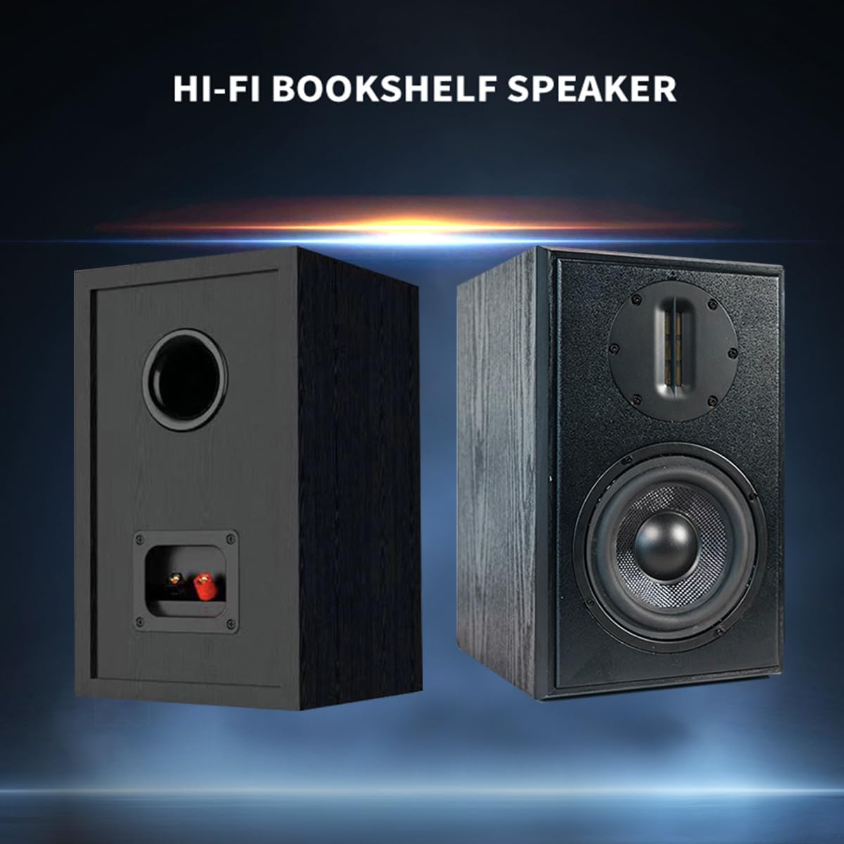 Passive Bookshelf Speakers 5.25