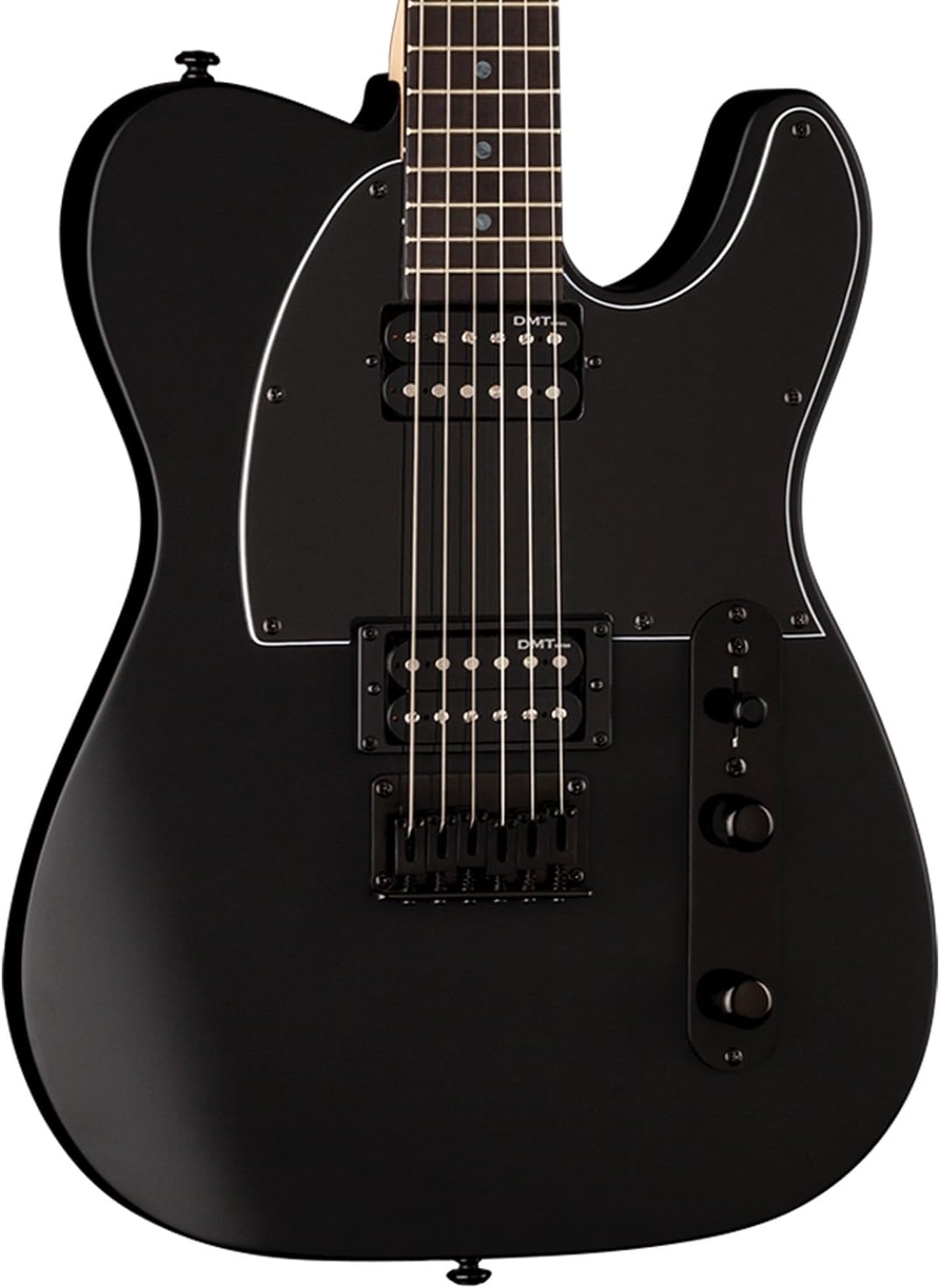 Dean NV BKS NashVegas Solid-Body Electric Guitar, Black Satin