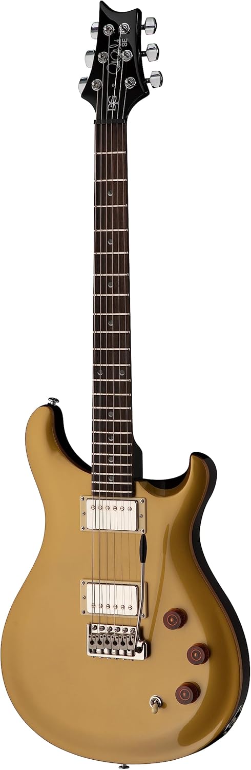 PRS SE DGT Electric, Moons Gold Top with Gigbag