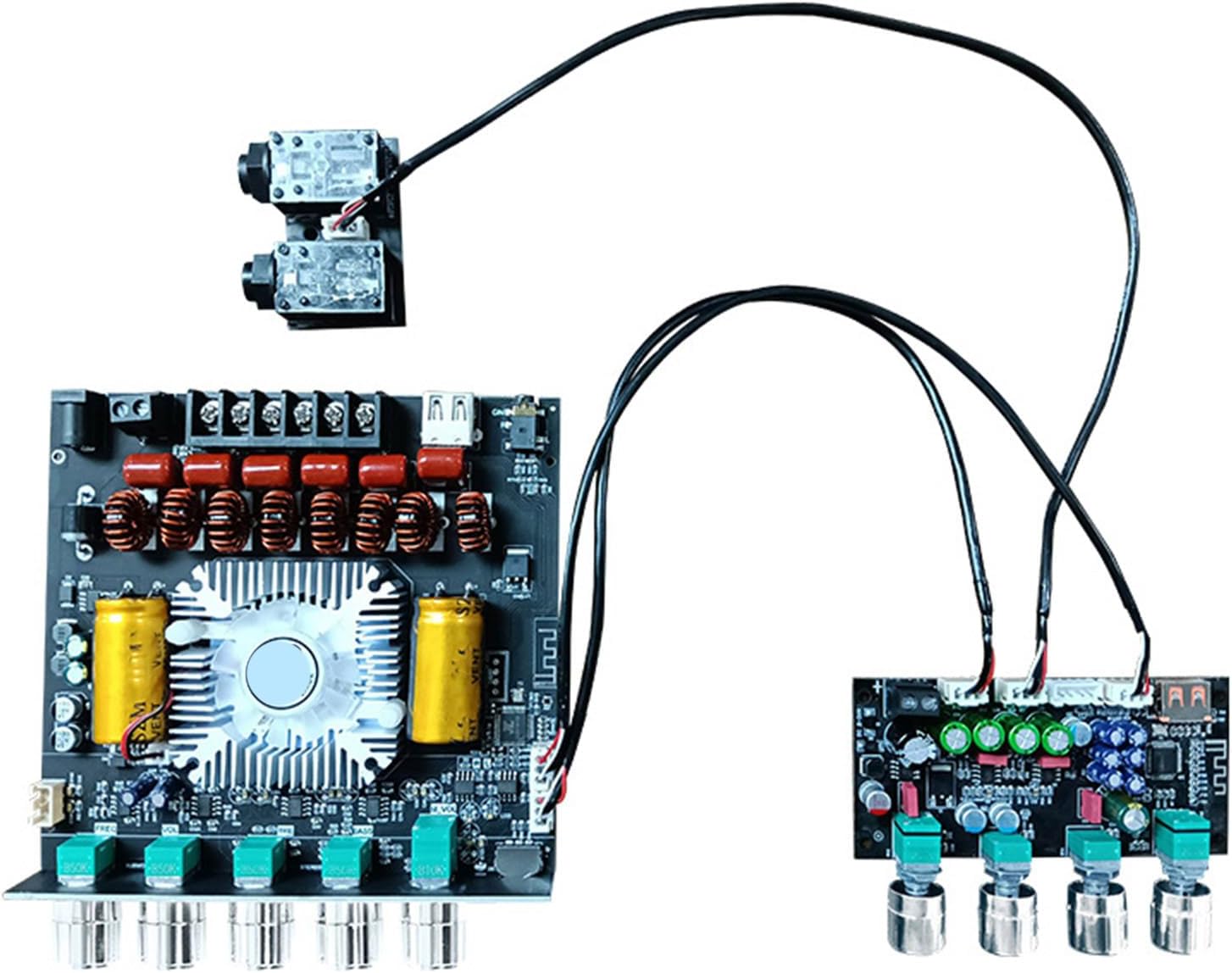 8-36V Professional Karaoke Preamp DSP Mixing Module with Enhanced Reverberation & Sound Control Cable Preamp Board