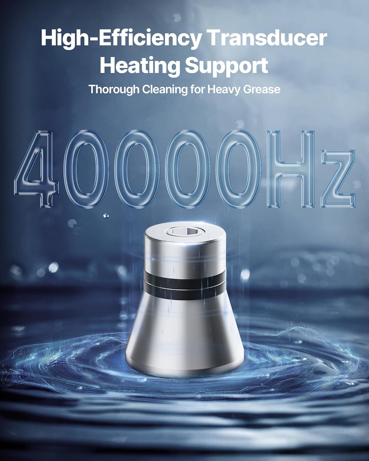 VEVOR 3L Ultrasonic Cleaner, Professional Ultrasonic Cleaner Machine with Knob Control, Stainless Steel Cleaning Machine with Basket and Cleaning Ball, for Watches, Razors, Jewelry, Coins and More