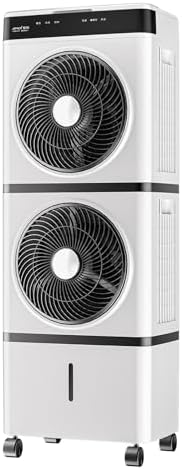 Portable Air Conditioners/Swamp Cooler with Remote, 12H Timer, Portable Evaporative Cooler with Oscillation, 3 Speeds, Cooling Fan for Bedroom, Living Room, Office(95cm(37.4in))