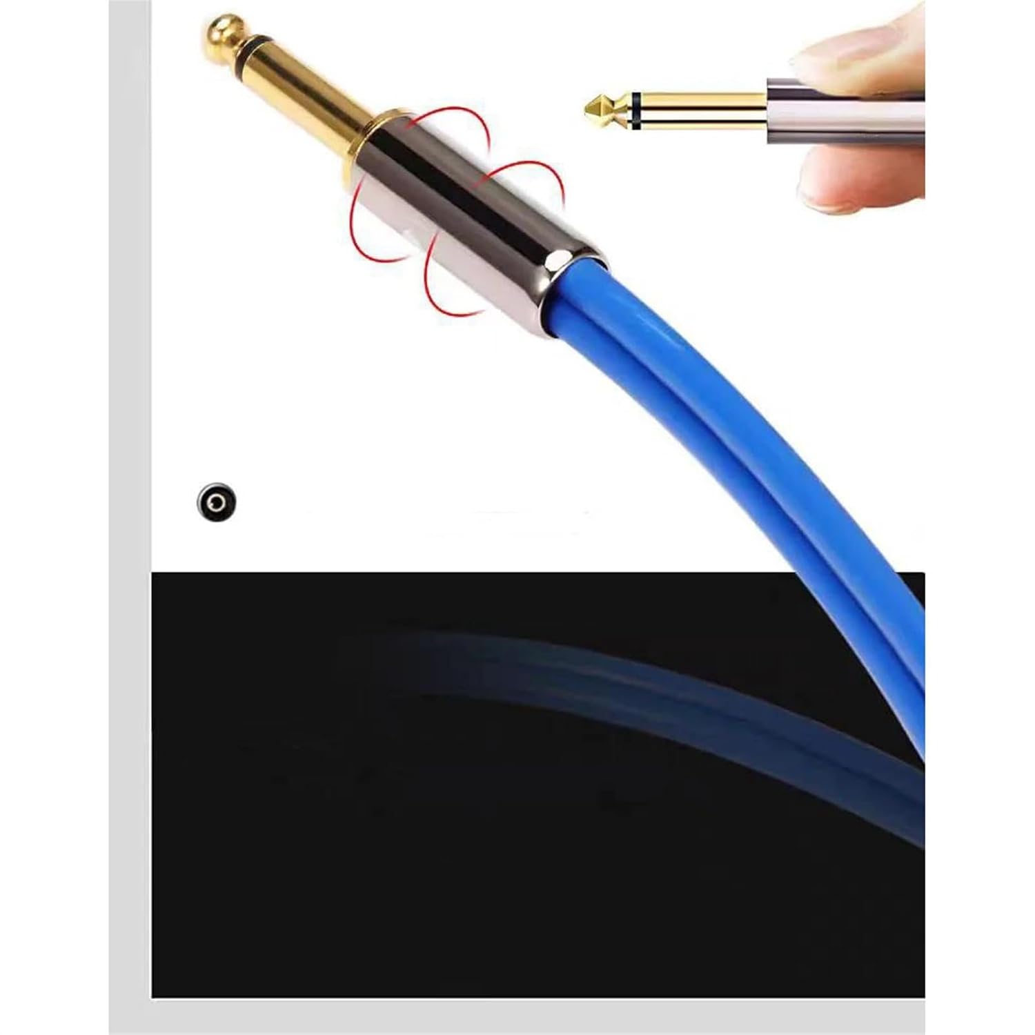 Pro Audio Cable Cable TS Jack 1/4 Inch To 2 XLR Female For Guitar Amplifier 6.35mm To Dual 3 Pin OFC Cable(5meter)