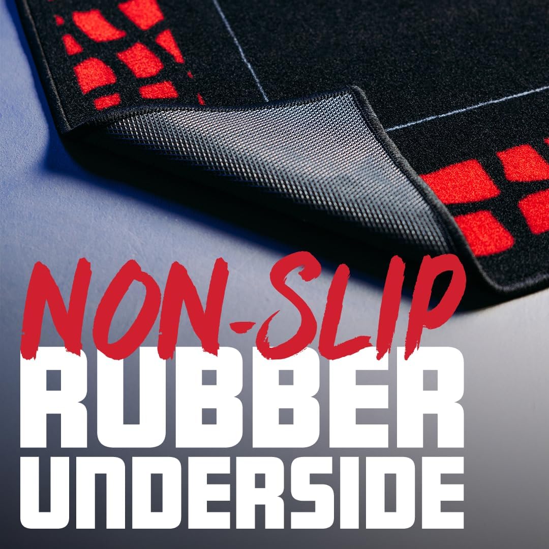 Gator Cases Drum Rug with Non-Slip Grip Backing, 78