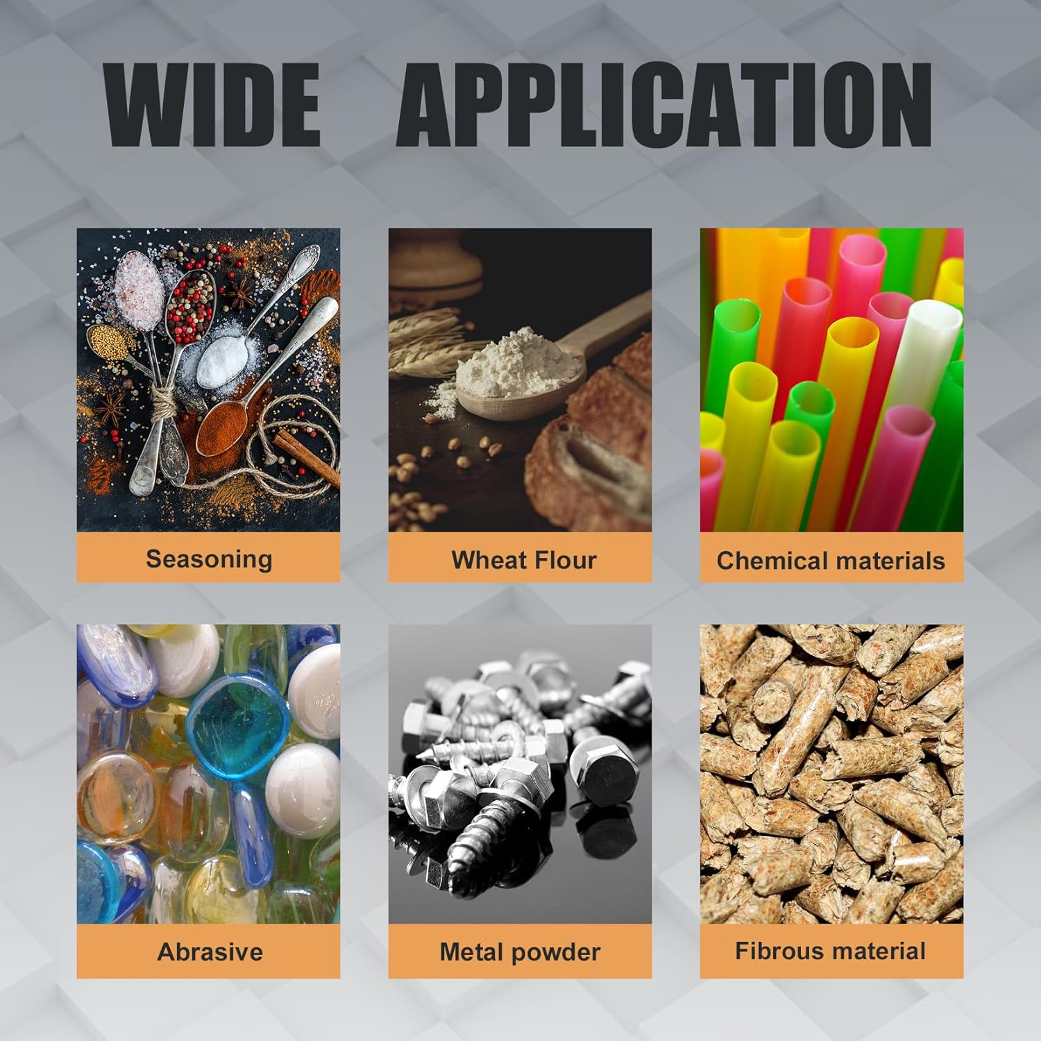 60L Dry Powder Mixer 360° Rotating Blender Mixing Machine for Metal Metallurgy Abrasive 304 Stainless Steel Drum Powder Mixer Blender 110V 3KW