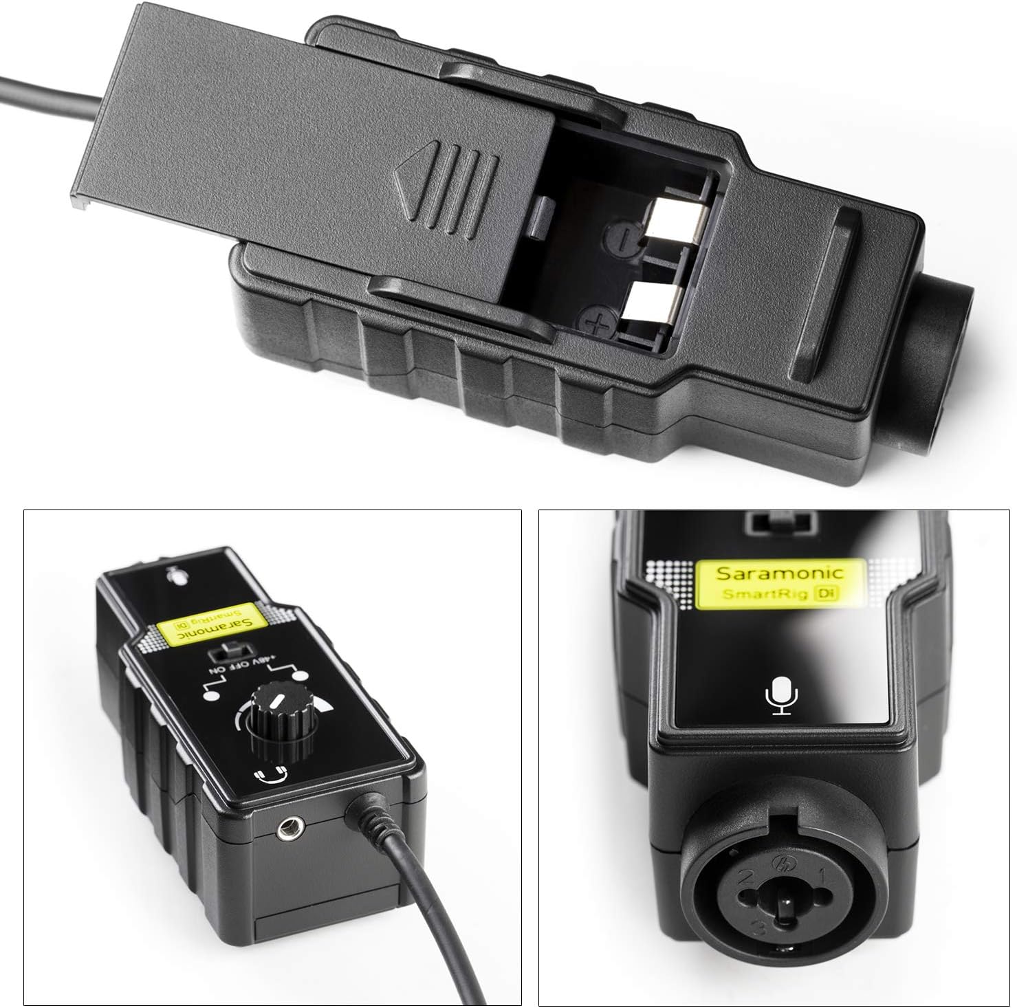 Microphone Preamp Compatible with IOS Devices Livestream, Saramonic XLR Lghtning Mic & Guitar Interface Compatible with iPhone 11 X 8 7 7s iPad iPod Touch Guitar Acoustic Devices Youtube Video