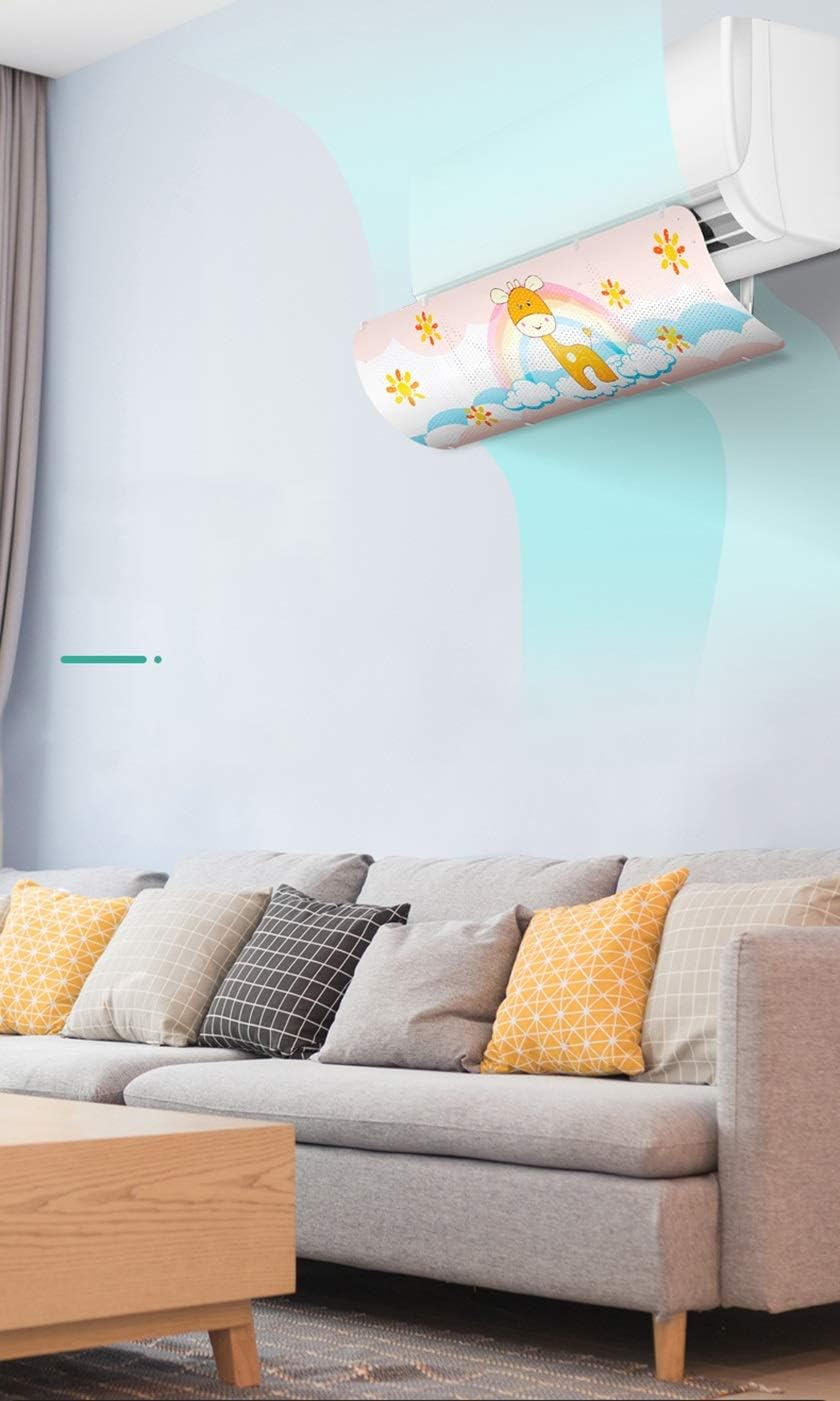 Air conditioning wind deflector Block Cold Air Universal Air Conditioner Cover for Wall-Mounted Wind Deflector