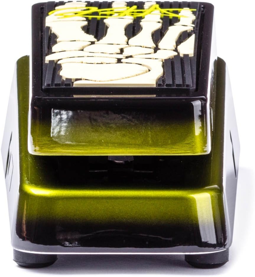 Dunlop KH95 Kirk Hammett Signature Cry Baby Wah Pedal Bundle with 2 Patch Cables, Clip-On Tuner, and Dunlop PVP101 Pick Pack