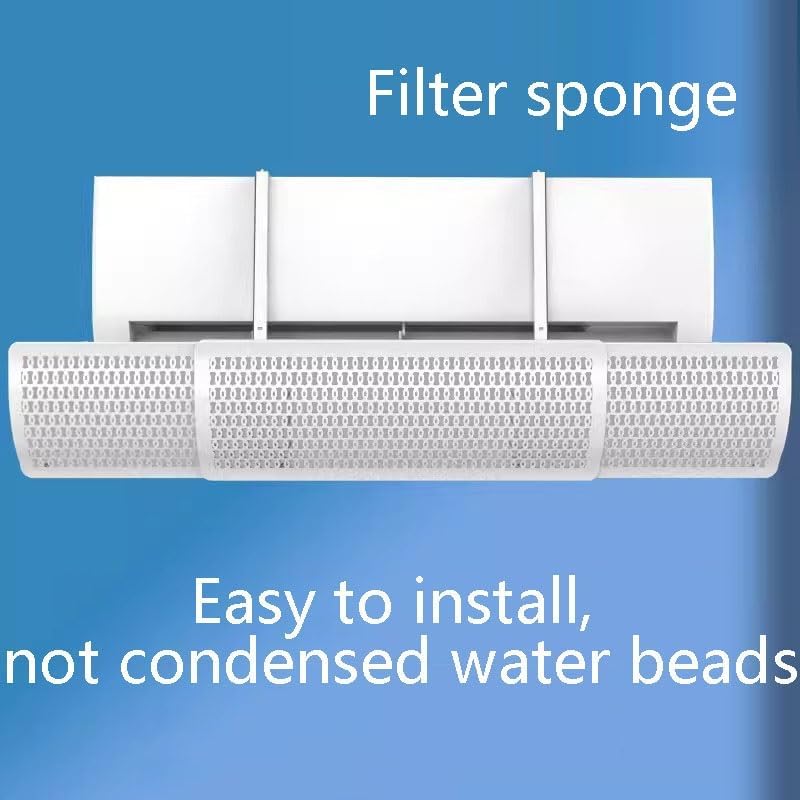 Adjustable Orientation And Length of Air Conditioning Windshield for Most Air Conditioners, Anti Direct Blowing