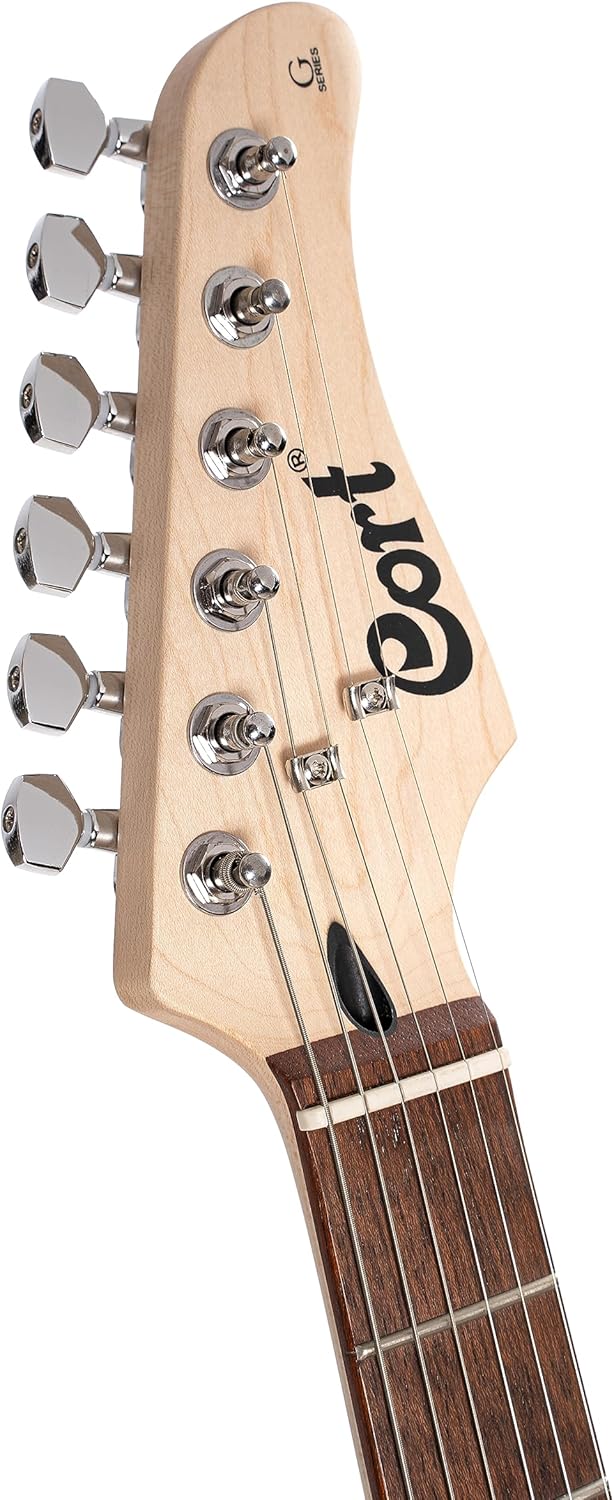 Cort G Series 110 Electric Guitar, Open Pore Black Cherry