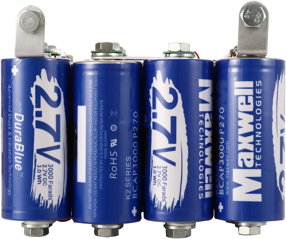 Maxwell 54V 150F Super Capacitor Battery 20pcs 3000farad ultracapacitor car Audio Amplifier 48Volts Solar Power System Home