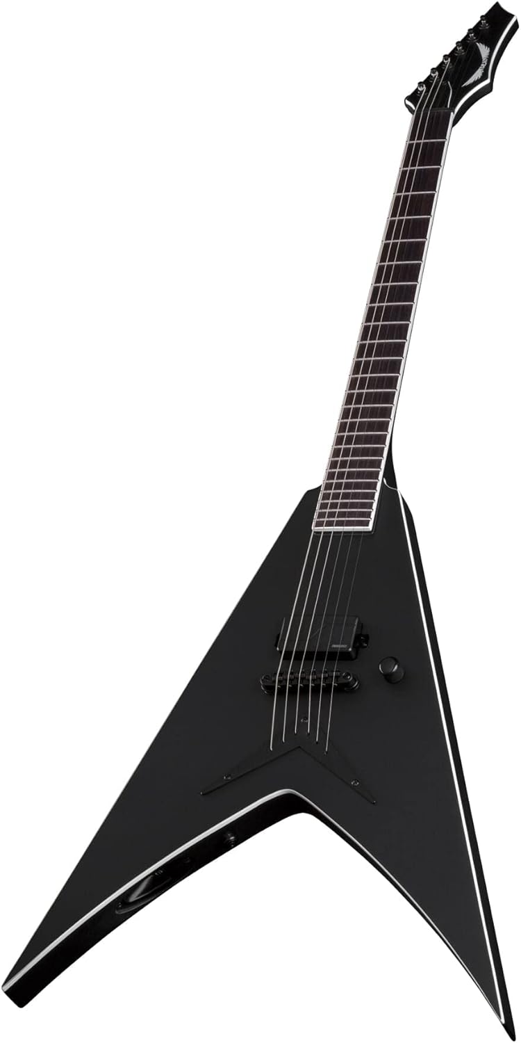 Dean Guitars Vengeance Select Fluence Black Satin, VEN SEL FL BKS (Guitar Only)