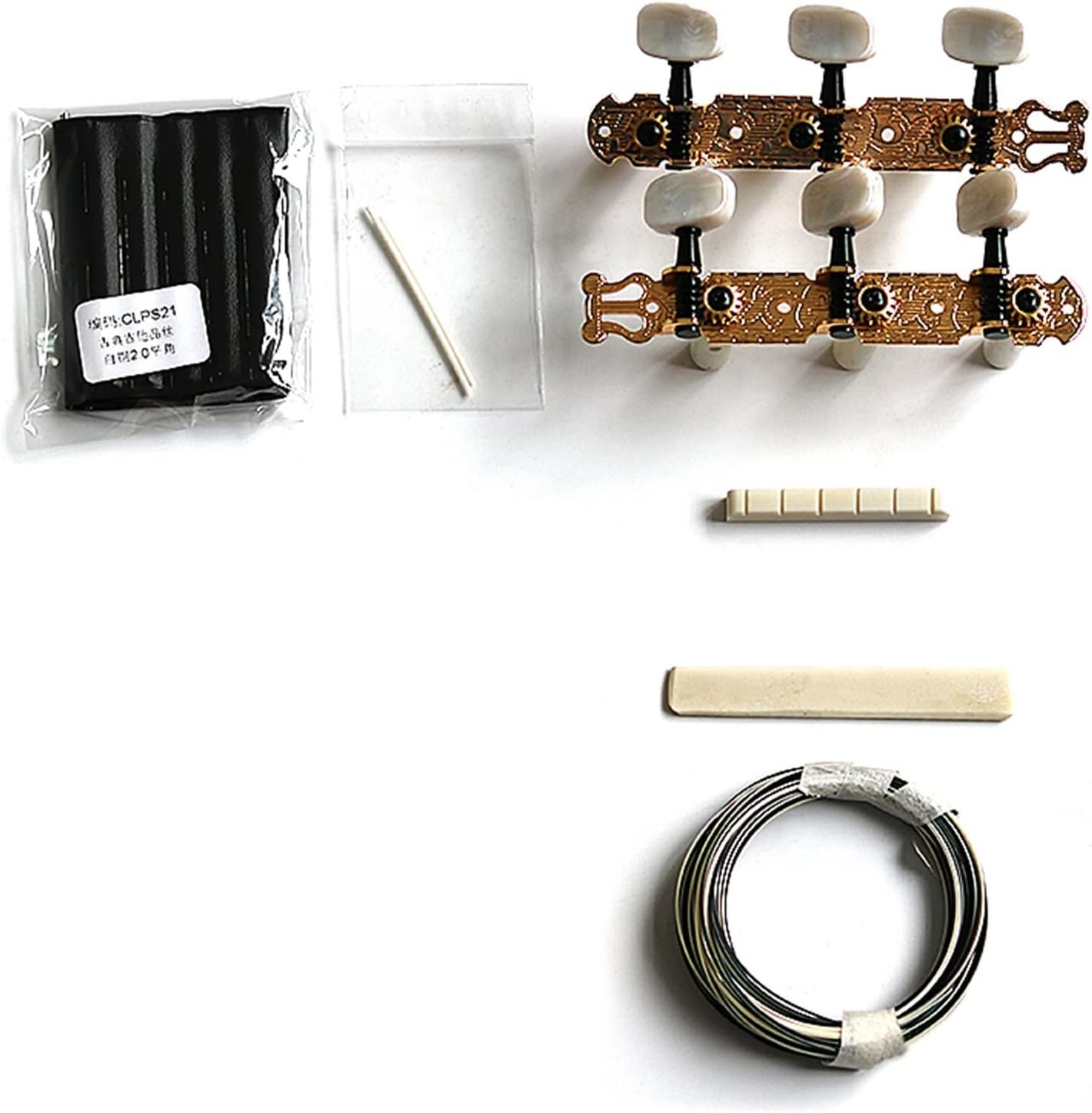 Classical Guitar Back and Side Board Veneer Spruce Surface Production Material Combination Set Unfinished Guitar Body (Color : 2)